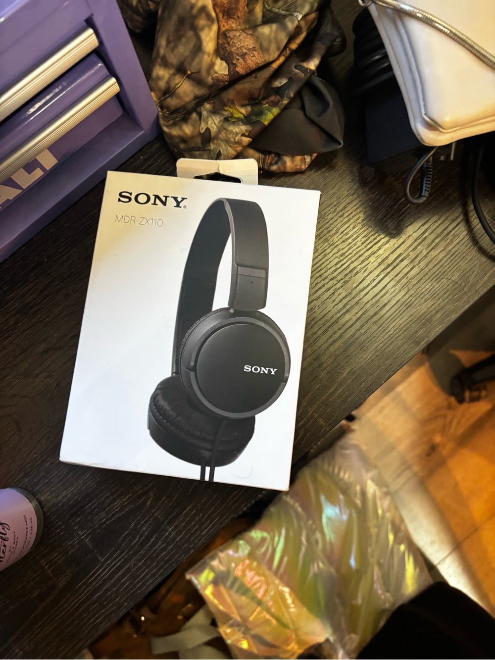 Sony On-Ear Headphones in Black